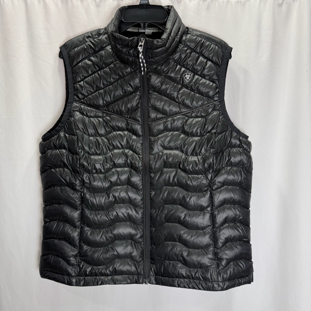Ariat Black Quilted Puffer Vest